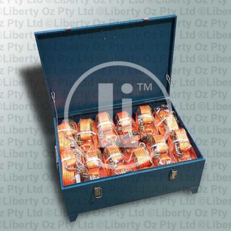 Ratchet Straps in Box-Open
