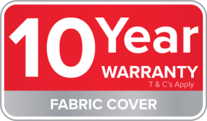Warranty Badge-10 Year Fabric Cover