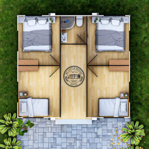 Four Bedroom Cottage Plan